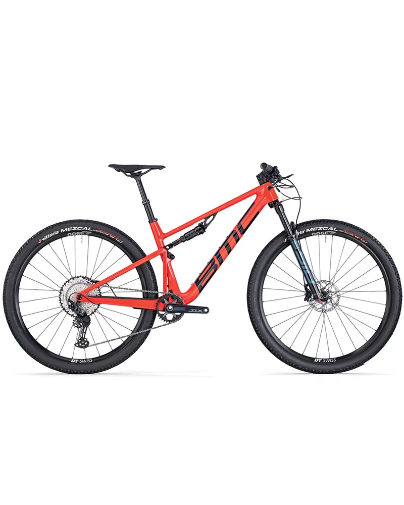 BMC Fourstroke 01 Three Shimano SLX 12sp, Neon Red MY26