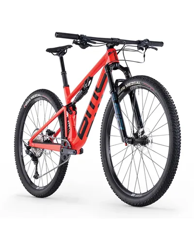 BMC Fourstroke 01 Three Shimano SLX 12sp, Neon Red MY26
