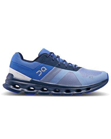On Cloudrunner Men's Running Shoes, Shale/Cobalt