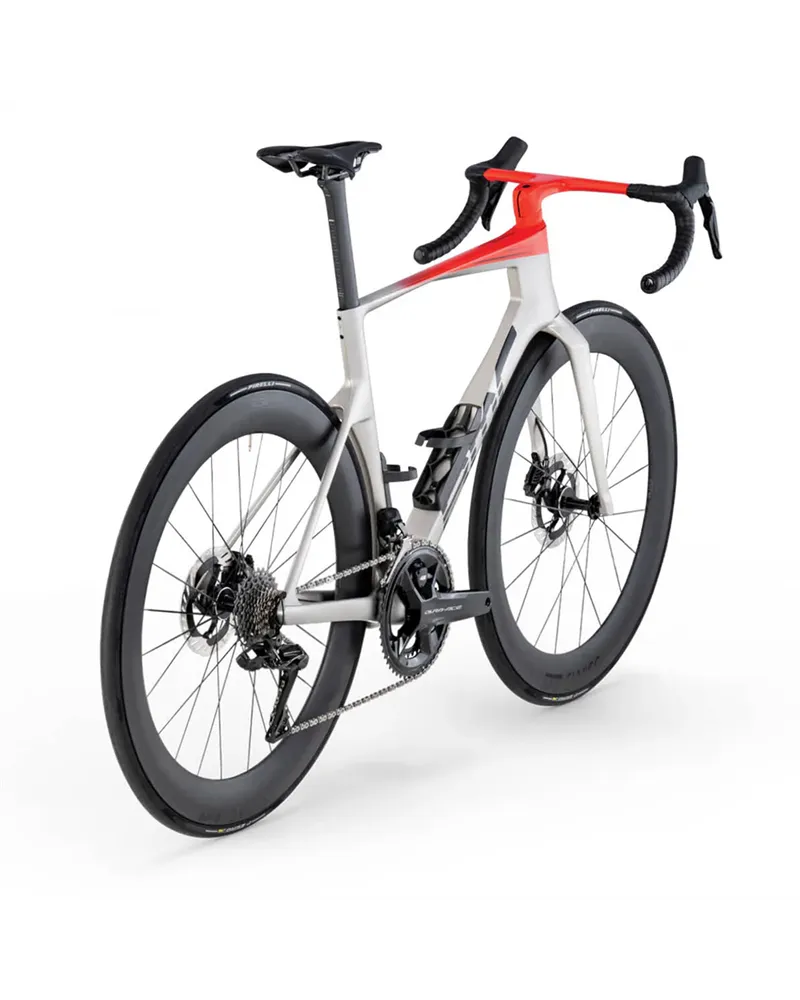 BMC Teammachine R 01 Two Shimano Dura-Ace Di2 12v, Arctic Silver/Neon ...