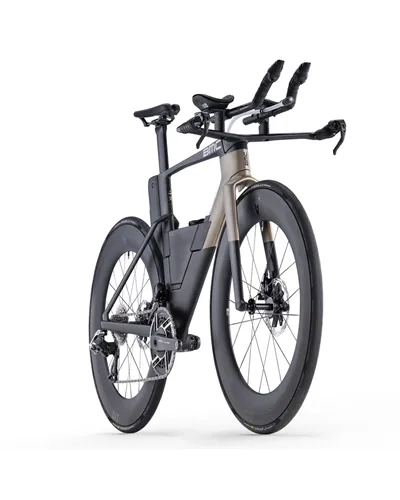 BMC Speedmachine 01 One Sram Red AXS 12sp, Carbon/Dust Gold MY26