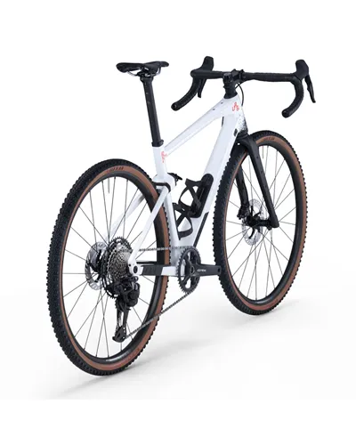 BMC URS 01 LT One Shimano GRX Di2 12v, Metallic White/Black MY26