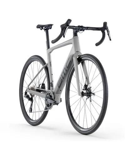 BMC Roadmachine 01 AMP Two e-Bike Shimano 105 Di2 12sp - TQ-HPR60 360Wh, Rhino Grey MY26