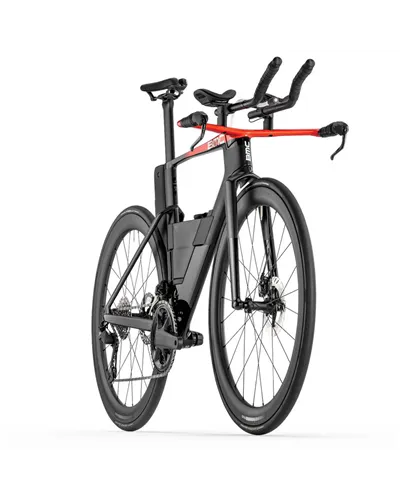 BMC Speedmachine 01 Three Shimano Ultegra Di2 12sp, Carbon/Neon Red MY26