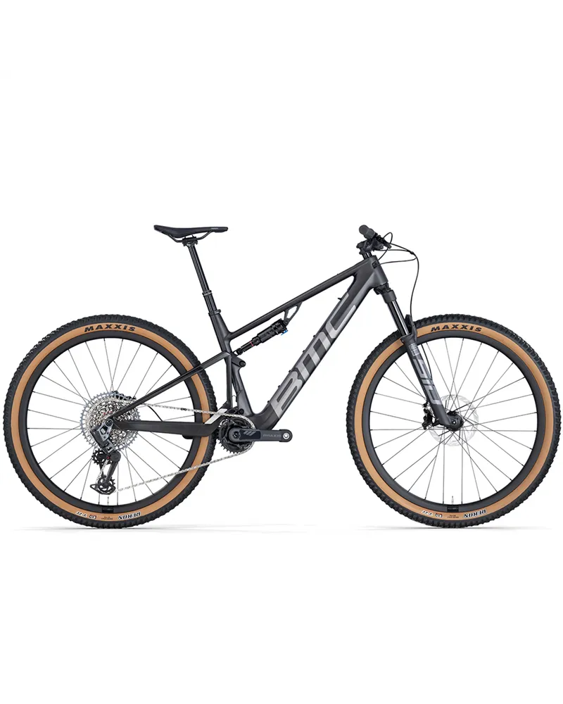 BMC Fourstroke AMP LT One e-MTB Sram GX Eagle 12sp - TQ-HPR60 360Wh, Carbon Black MY26