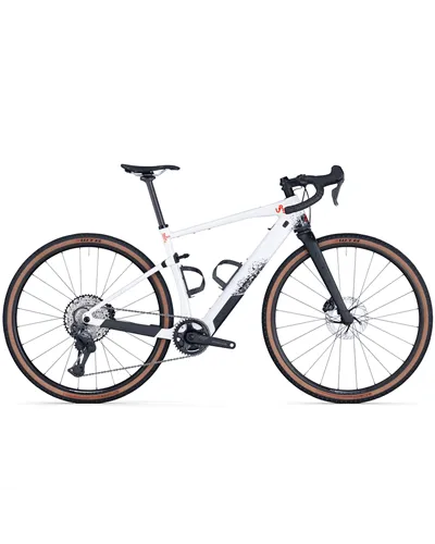 BMC URS AMP One e-Bike Shimano Deore XT Di2 12v - TQ-HPR60 360Wh, Metallic White/Black MY26