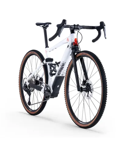 BMC URS AMP One e-Bike Shimano Deore XT Di2 12v - TQ-HPR60 360Wh, Metallic White/Black MY26