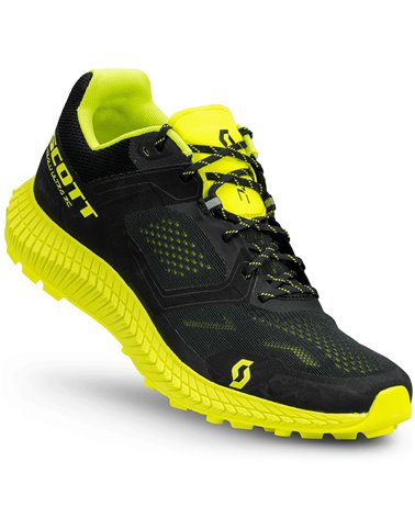 Scott Kinabalu Ultra RC Men's Trail Running Shoes, Black/Yellow