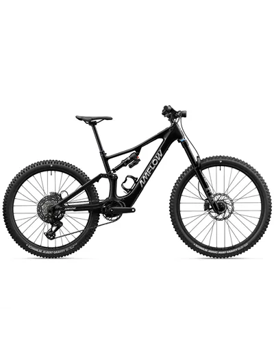 Amflow PX Carbon Mullet 27.5/29 Sram Eagle S1000 Eagle 12sp Avinox M2S - 700Wh e-Bike, Phantom Black