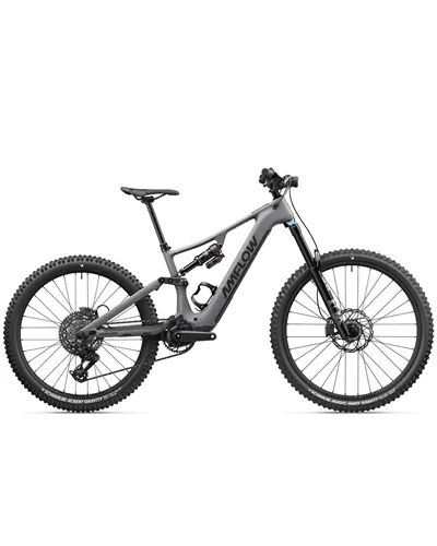 Amflow PR Carbon Pro Mullet 27.5/29 Sram S1000 Eagle 12v Avinox M2S - 800Wh e-Bike, Grigio Basalto