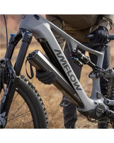 Amflow PR Carbon Pro Mullet 27.5/29 Sram S1000 Eagle 12v Avinox M2S - 800Wh e-Bike, Grigio Basalto
