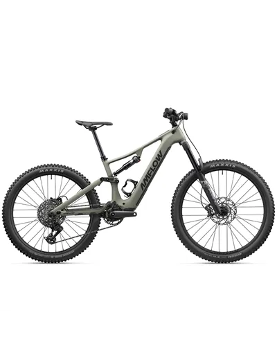 Amflow PR Carbon Mullet 27.5/29 Sram S1000 Eagle 12sp Avinox M2 - 800Wh e-Bike, Moss Green