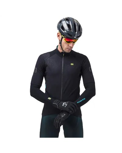 Alè K-Atmo Klimatik Manicotti Ciclismo, Nero