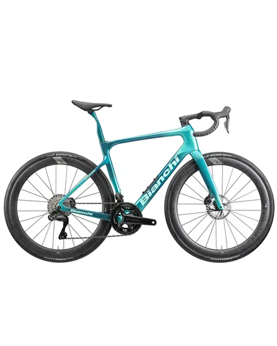 Bianchi Infinito Shimano 105 Di2 12sp, 2M Deep Dive Purple/Black Glossy-Matt Logo MY26