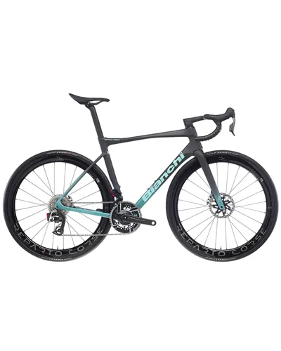 Bianchi Specialissima RC Sram Red eTap AXS 12sp Powermeter, B1 Carbon UD/CK16 Marble/CK16 Glossy MY25