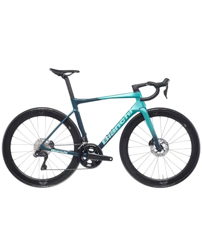 Bianchi Specialissima Pro Sram Force AXS E1 12v, B3 Blue Purple/Chrome Glossy MY26