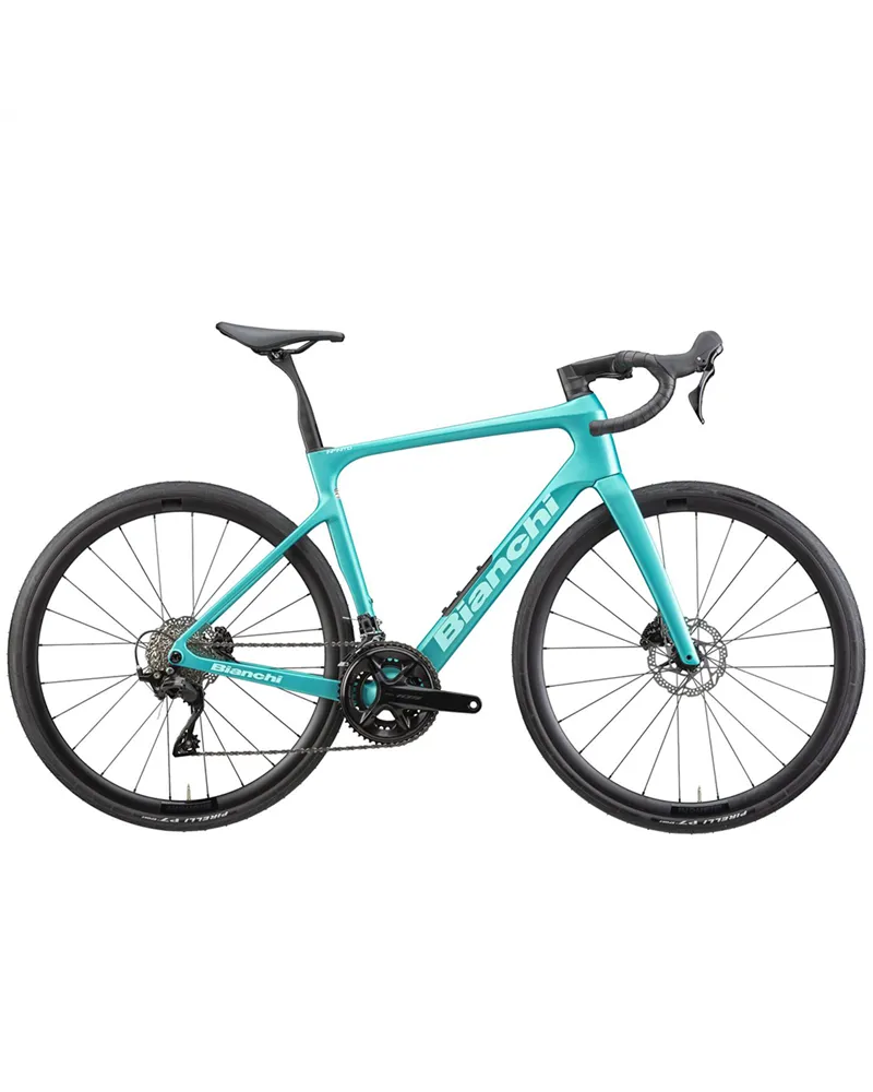 Bianchi Infinito Shimano 105 Di2 12sp, 2M Deep Dive Purple/Black Glossy-Matt Logo MY26