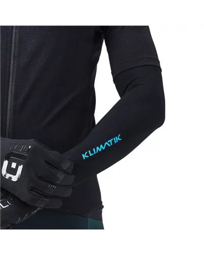 Alè K-Atmo Klimatik Manicotti Ciclismo, Nero