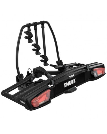 Thule VeloSpace XT 3 939 13 Pin Plug Towbar Bike Rack, Black (3 Bikes)