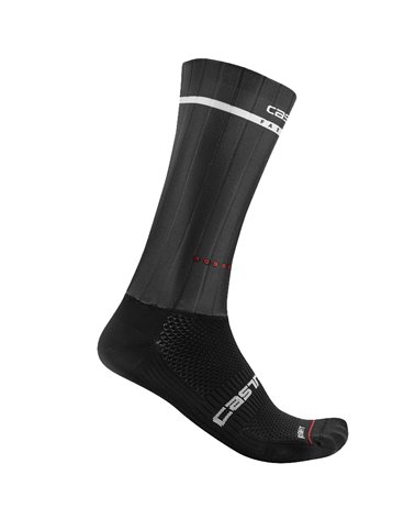 Castelli Fast Feet 2 Lycra Cycling Socks Unisex, Black