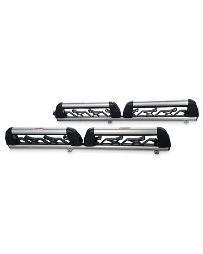 Fabbri Kit Trasformazione Portasci per Portabici Doppia Porta/Alu