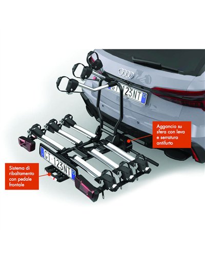 Fabbri Gitano Special 3 Bici - Towbar Bike Racks
