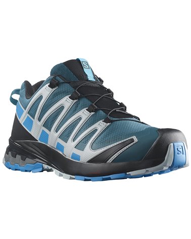 Salomon XA Pro 3D V8 GTX Gore-Tex Men's Trail Running Shoes, Legion Blue/Blithe/Pearl Blue