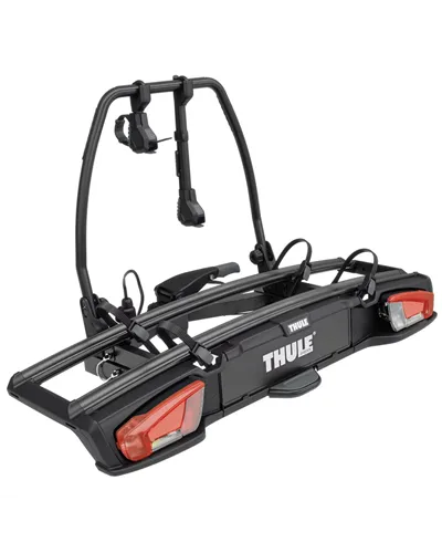 Thule VeloSpace XT 2 938 13 Pin Plug Towbar Bike Rack, Black (2 Bikes)