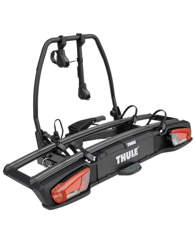 Thule VeloSpace XT 2 938 13 Pin Plug Towbar Bike Rack, Black (2 Bikes)