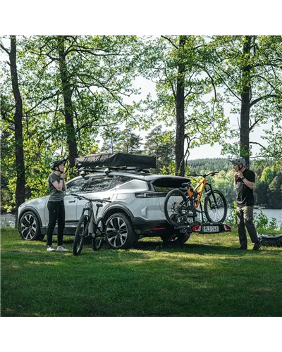 Thule VeloSpace XT 2 938 13 Poli Portabici Posteriore Gancio Traino, Nero (2 Bici)