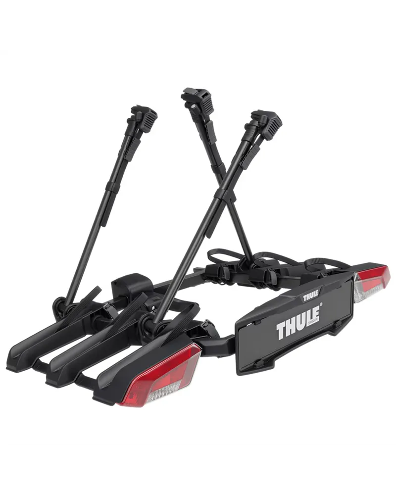 Thule VeloSpace XT 2 938 13 Pin Plug Towbar Bike Rack, Black (2 Bikes)