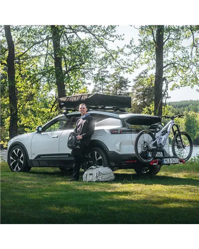 Thule VeloSpace XT 2 938 13 Poli Portabici Posteriore Gancio Traino, Nero (2 Bici)