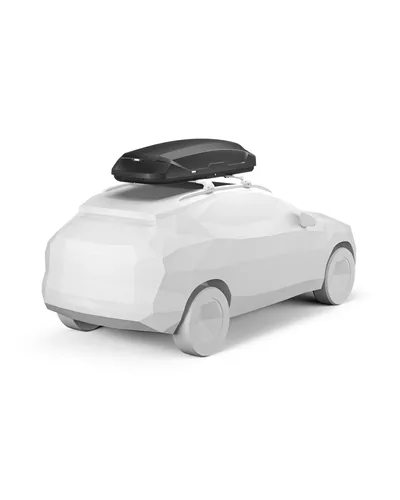 Thule Force XT Alpine Box da Tetto 420 Litri Doppia Apertura, Nero Opaco