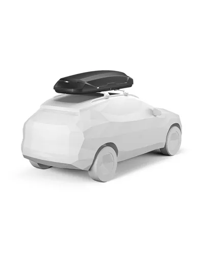 Thule Force XT Alpine Box da Tetto 420 Litri Doppia Apertura, Nero Opaco