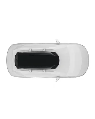 Thule Force XT Alpine Box da Tetto 420 Litri Doppia Apertura, Nero Opaco