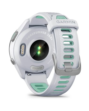 Garmin Forerunner 265S Cassa 42mm GPS Smartwatch Cardio Integrato, Bianco Pietra