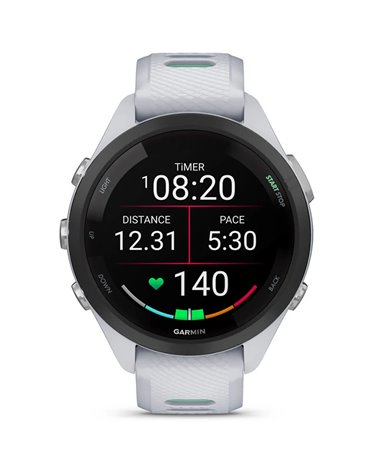Garmin Forerunner 265S Cassa 42mm GPS Smartwatch Cardio Integrato, Bianco Pietra