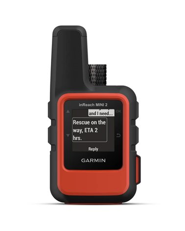 Garmin inReach Mini 2 Satellite Communicator GPS/Iridium, Flame Red