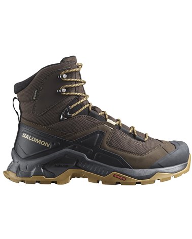 Salomon Quest Element GTX Gore-Tex Men's Trekking Boots, Delicioso/Black/Dull Gold