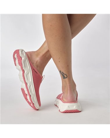 Salomon Reelax Slide 6.0 Women's Recovery Shoes, Tea Rose/White/Vanilla Ice  - Bike Sport Adventure