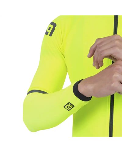 Alè K-Atmo Klimatik Manicotti Ciclismo, Giallo Fluo
