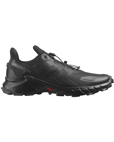Salomon Supercross 4 Men's Trail Running Shoes, Black/Black/Black