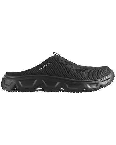 Salomon Reelax Slide 6.0 Men's Recovery Shoes, Black/Black/Alloy
