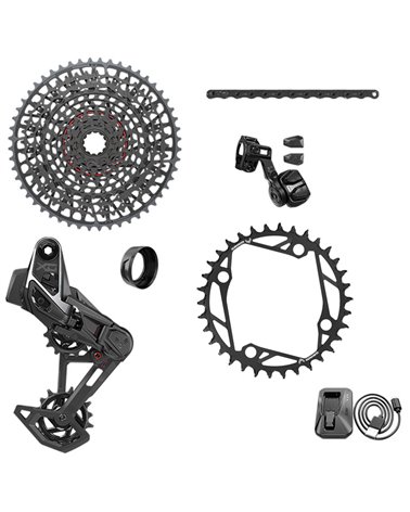 Sram X0 T-Type Eagle AXS ISIS 12sp DUB e-MTB 104BCD Groupset (Crank Arms Not Included)