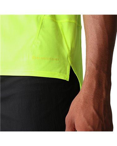 The North Face Summit High Trail Men's Running T-Shirt, LED Yellow