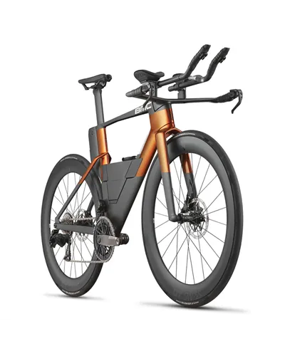 BMC Speedmachine 01 One Sram Red AXS 12sp, Carbon/Dust Gold MY26