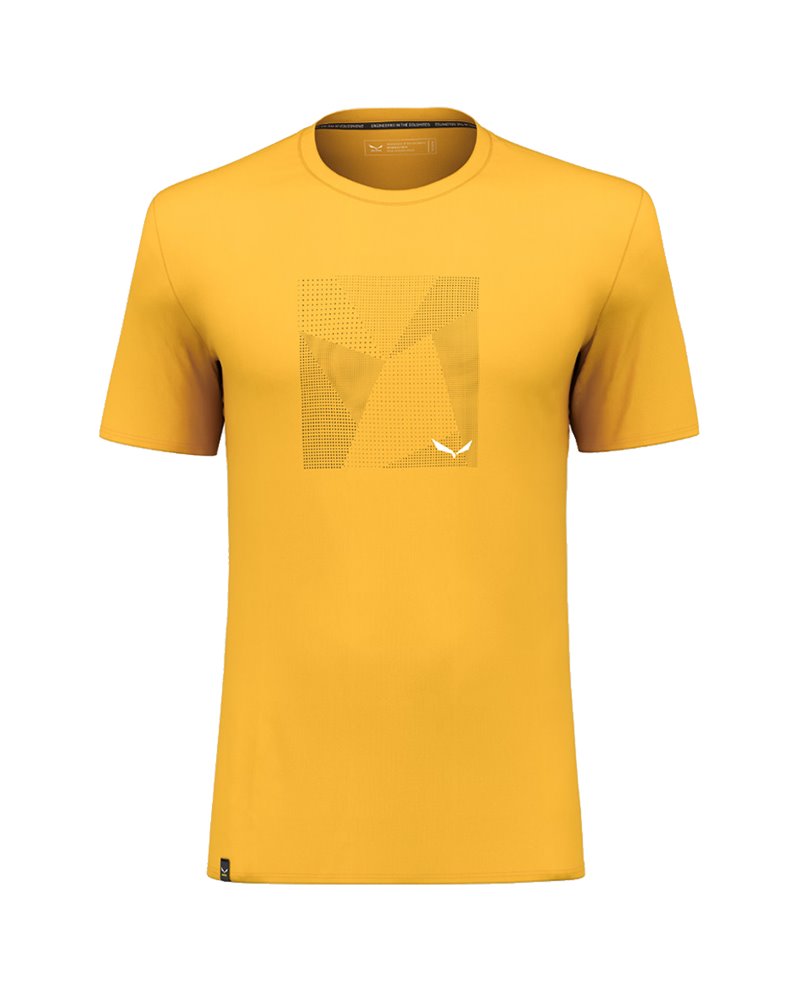 Salewa Pure Building Dry Men's T-Shirt, Gold