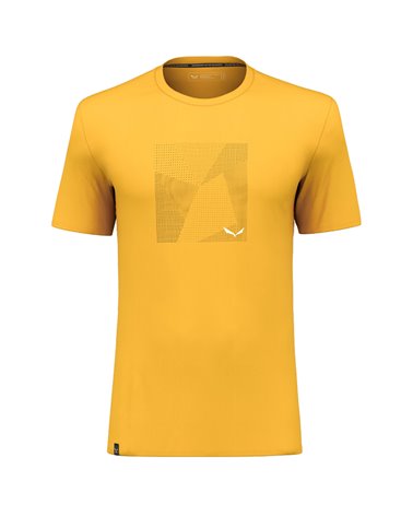 Salewa Pure Building Dry T-Shirt Uomo, Gold