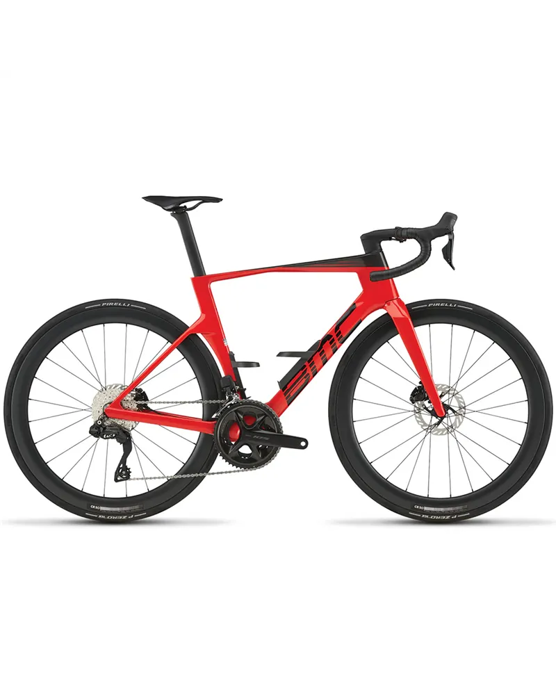 BMC Teammachine R 01 One Sram Red AXS 12v, Carbon/Neon Red MY26