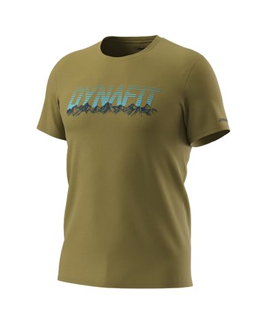 Dynafit Graphic Cotton Men's T-Shirt, Army/Range